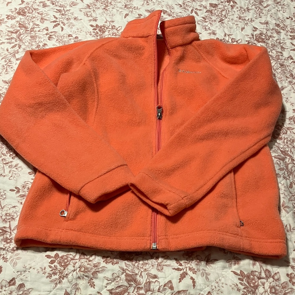 Columbia Kids' Vibrant Orange Fleece Jacket